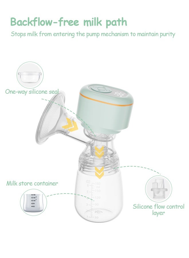 Cute 'n' Cuddle Electric Breast Pump  Wearable & Rechargeable With High-Capacity Battery | Low Noise, Pain-Free Suction | 3 Modes & 9 Gears | Hands-Free, Portable & Bpa-Free For Breastfeeding Moms - Image 4